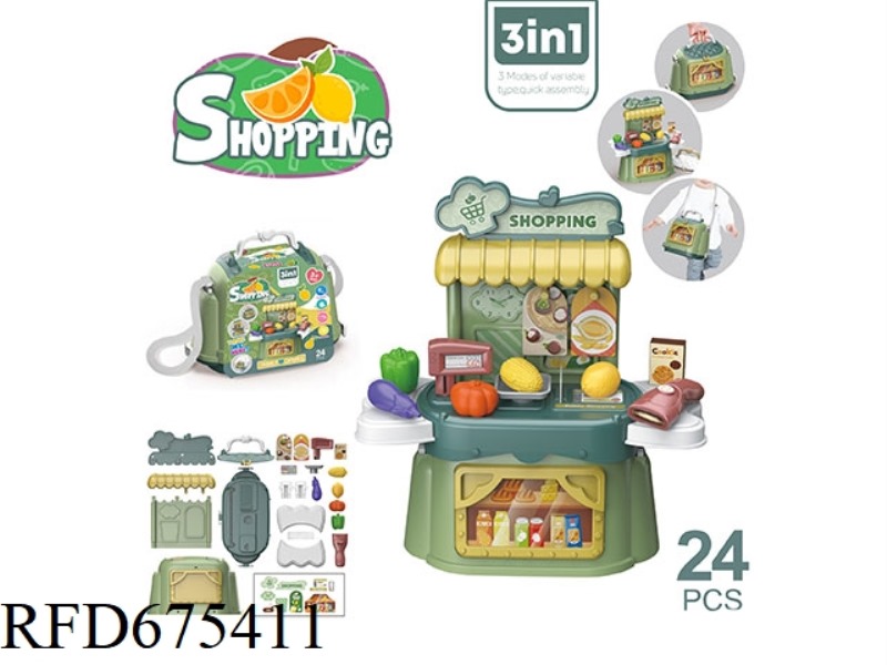 PLAY HOUSE SUPERMARKET HANDBAG TOYS