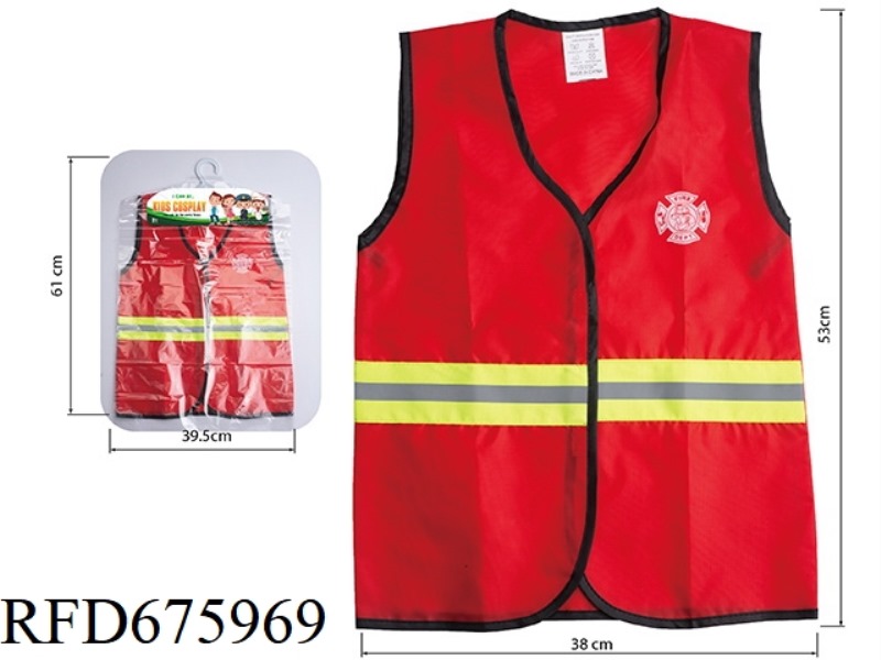 ROLE-PLAYING CHILDREN'S FIRE VEST