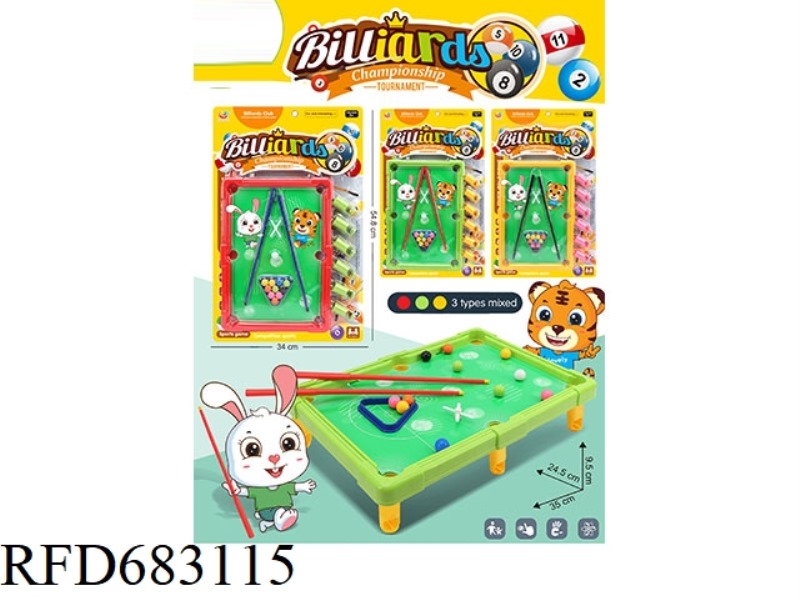 LARGE BOARD BILLIARDS