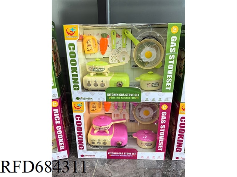 GAS STOVE FOR TABLEWARE+TABLEWARE
