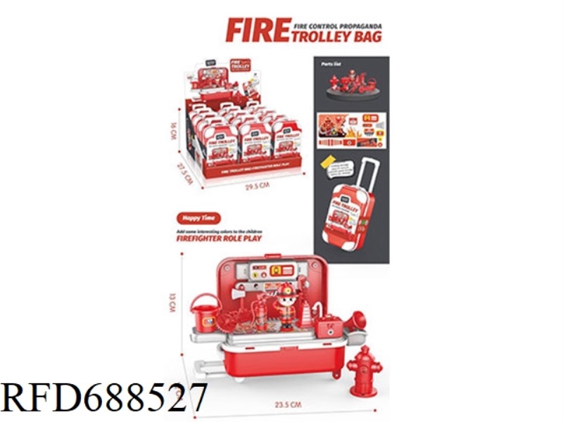 FIRE TRAVEL SUITCASE