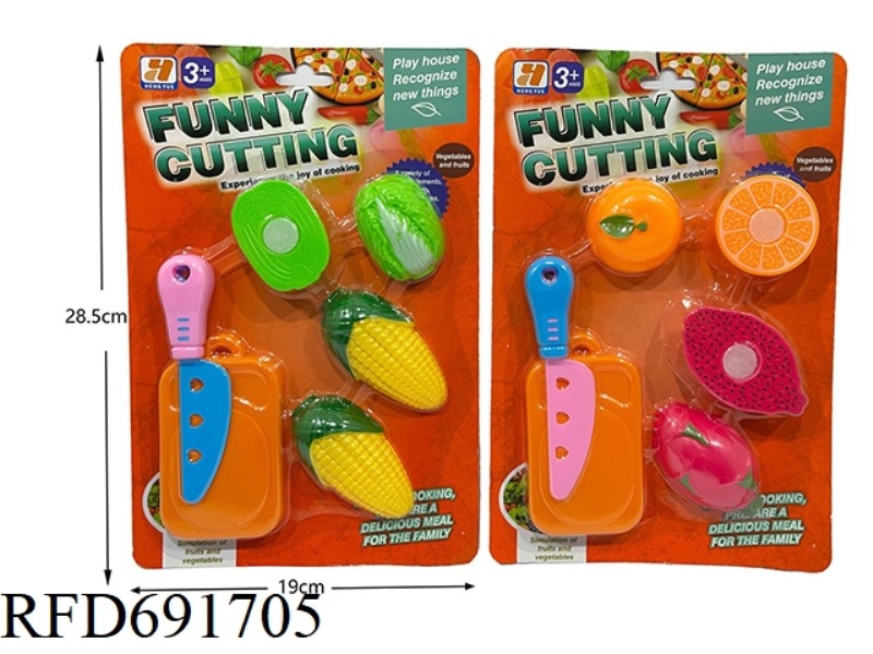 FAMILY CAN CUT VEGETABLES AND FRUITS