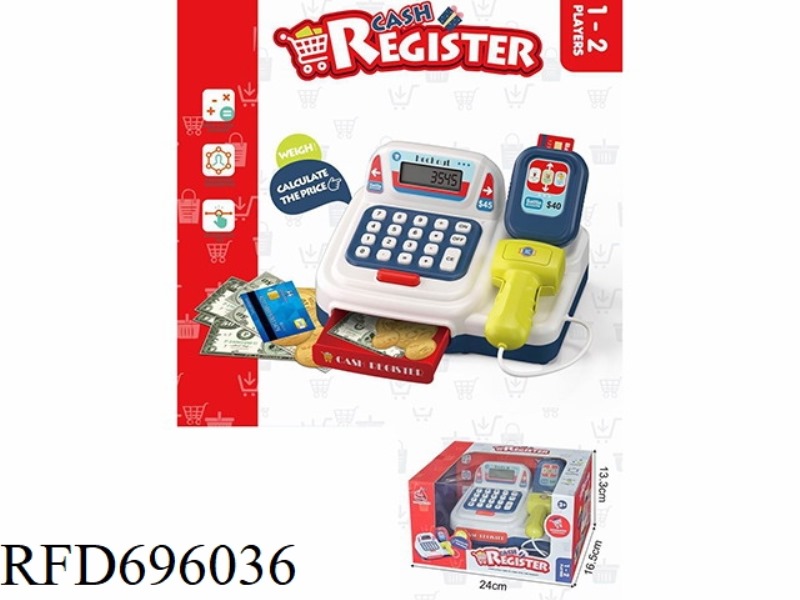 PLAYING HOUSE - CASH REGISTER (EXCLUDING ELECTRICITY)