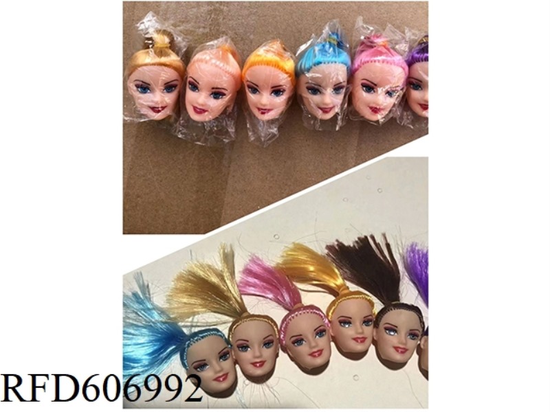11“ DOLL HEAD