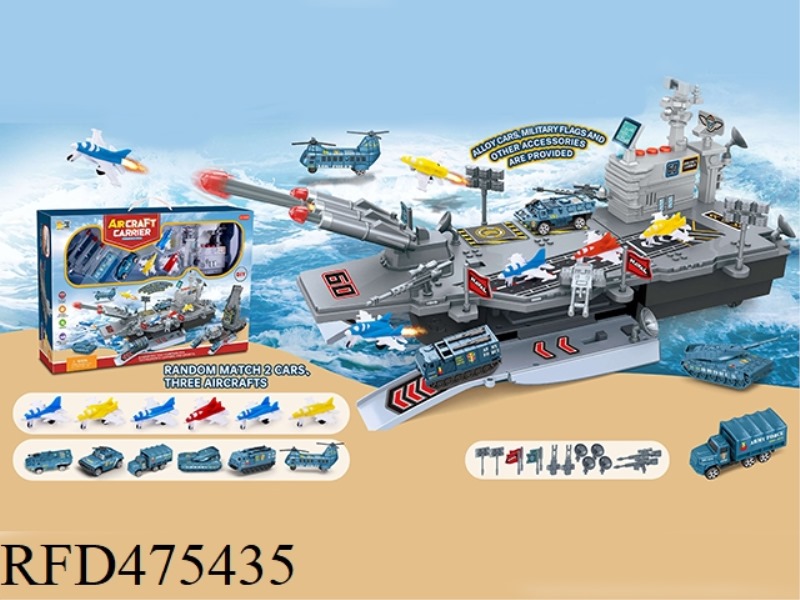 MULTIFUNCTIONAL 2 IN 1 STORAGE TRANSFORMING AIRCRAFT CARRIER