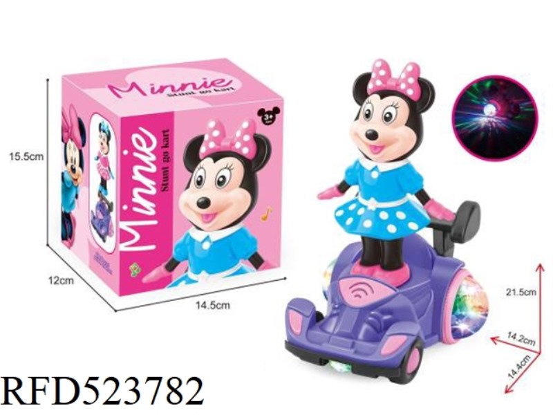 MINNIE CAN GO KARTING