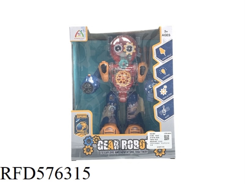 GEARED ELECTRIC ROBOT