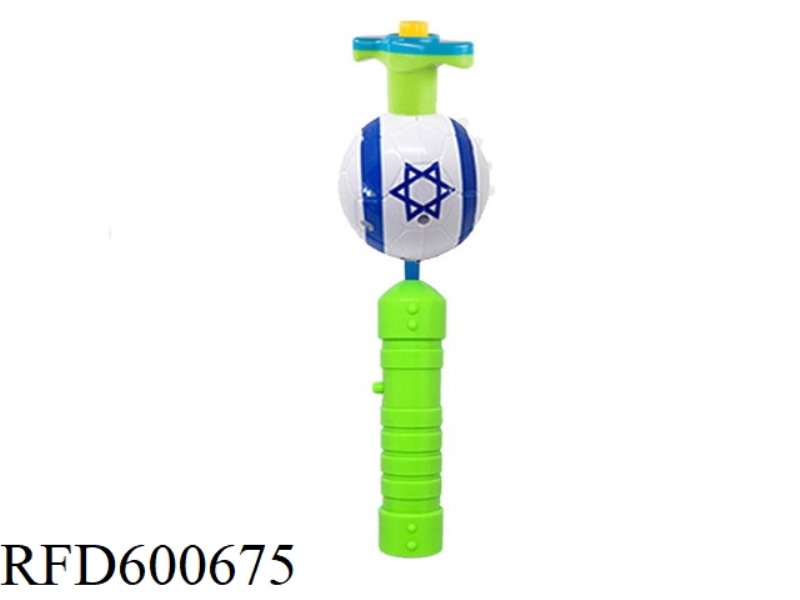ISRAELI FLAG, LIGHT, MUSIC, GYROSCOPE, ELECTRIC ROD.