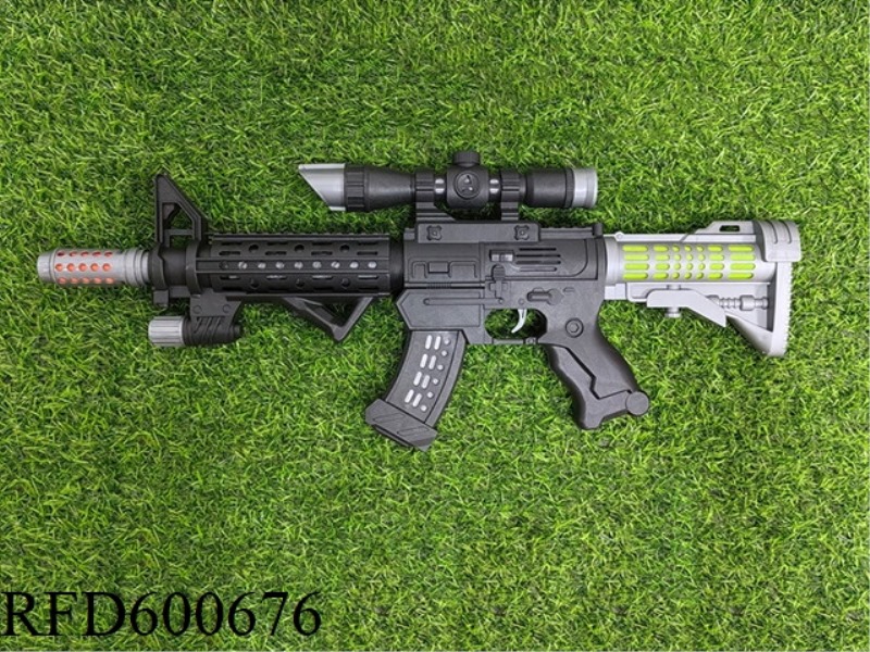 ACTION ELECTRIC ACOUSTO-OPTIC GUN