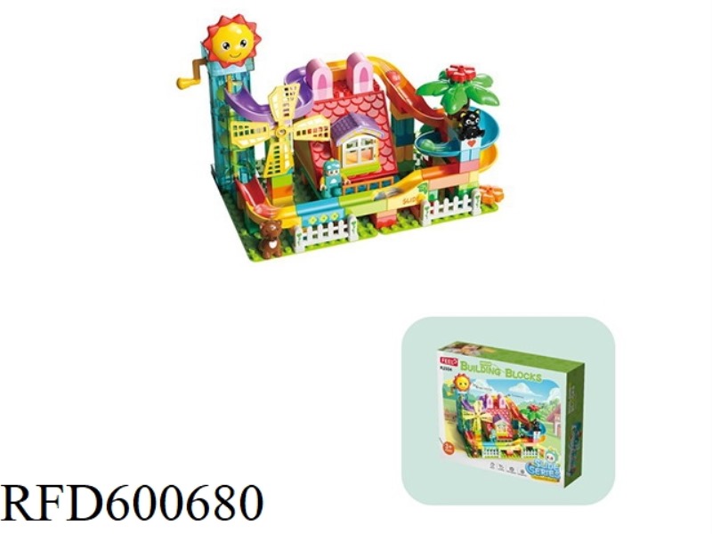 118 PARTICLE ELECTRIC RABBIT HOUSE SLIDE