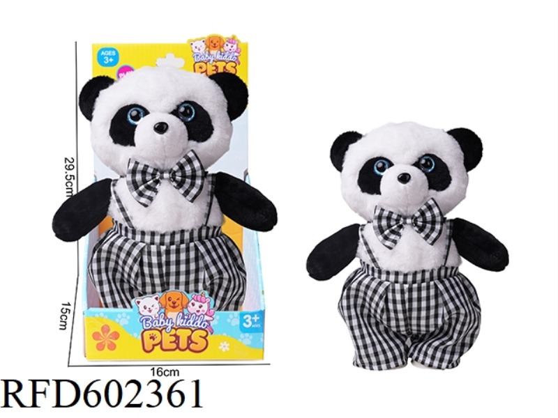ELECTRIC WALKING DANCING PLUSH BRITISH STYLE PANDA