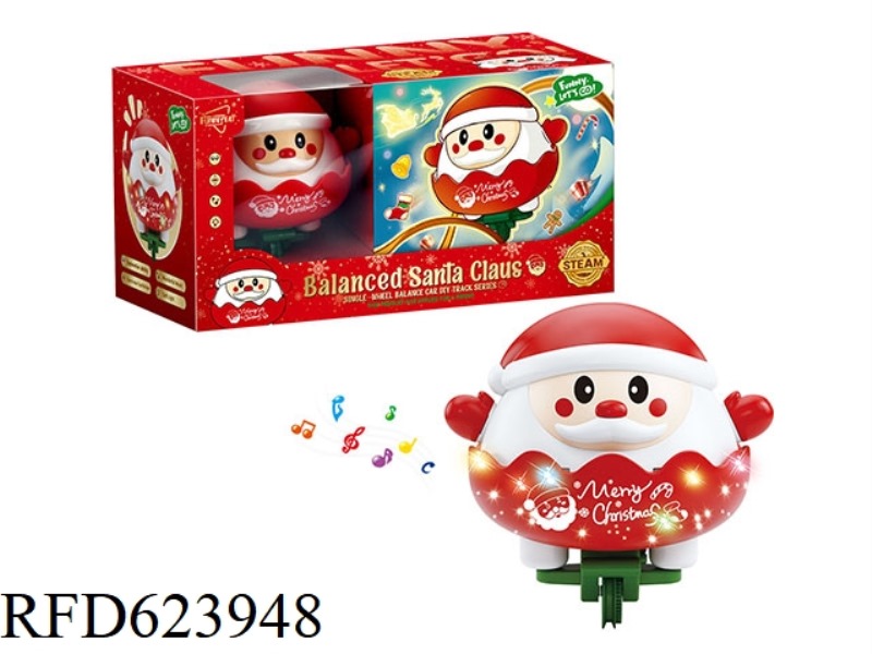 TRACK SOUND & LIGHT SERIES PUZZLE BALANCE - SANTA CLAUS (5 PACKS OF TRACK + HOSE)