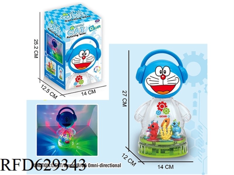 TRANSPARENT GEAR DORAEMON