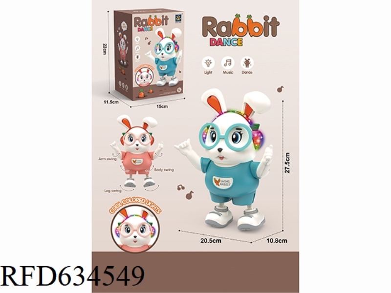 ELECTRIC DANCING LITTLE CUTE RABBIT