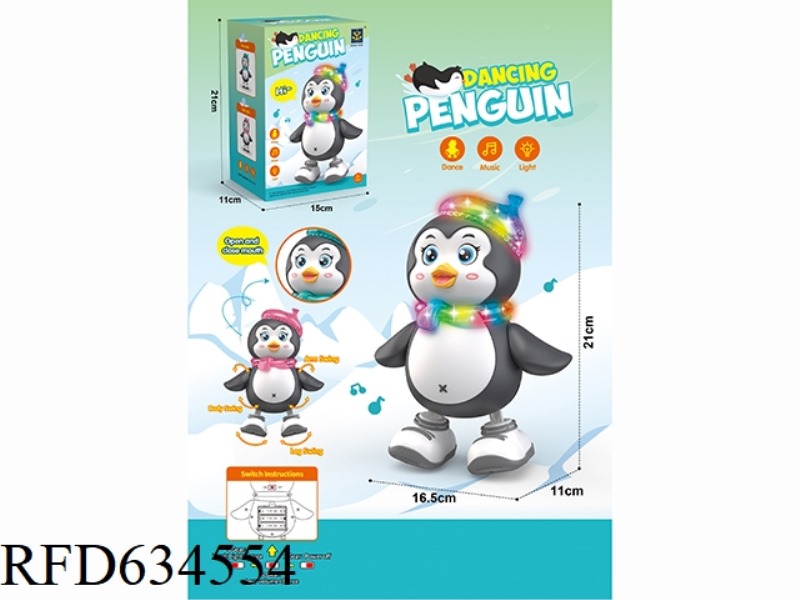 ELECTRIC DANCING PENGUIN