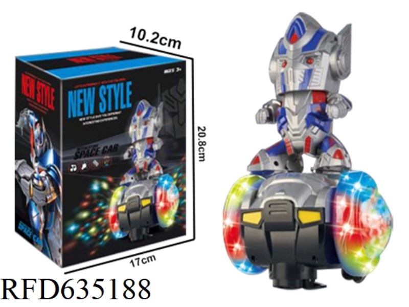 ELECTRIC LIGHT MUSIC GIMBAL BALANCING CAR OPTIMUS PRIME