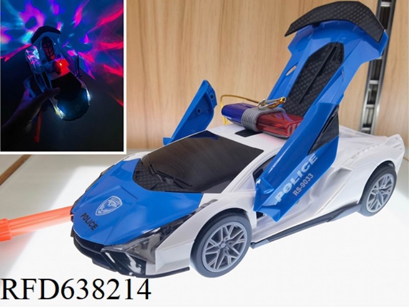 ELECTRIC UNIVERSAL LAMBORGHINI POLICE CAR (DOOR OPENING LIGHTS, MUSIC PROJECTION)