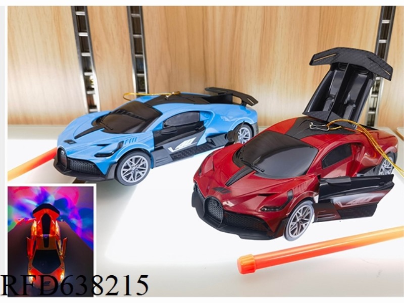ELECTRIC UNIVERSAL BUGATTI SPORTS CAR (DOOR OPENING LIGHTS, MUSIC PROJECTION)