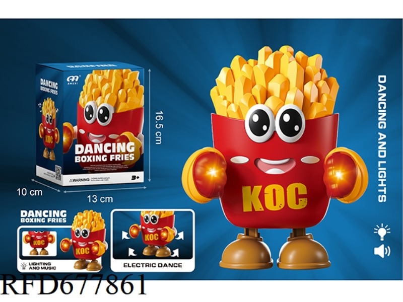 LIGHTS, MUSIC, WALKING, DANCING, FRIES
