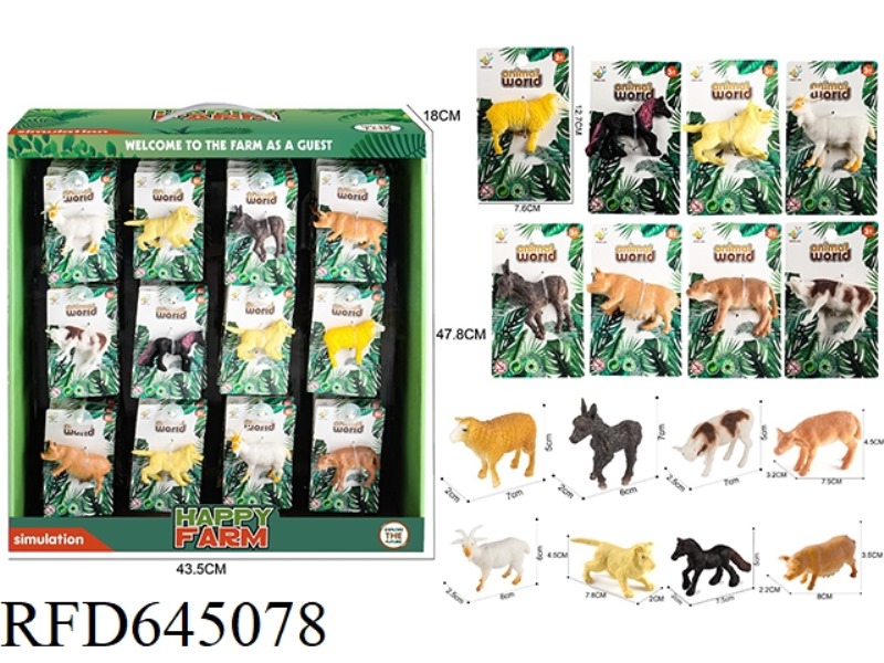 4 INCH FARM 72PCS